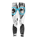 Hipster Jack Russell Terrier Print Men's Leggings