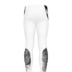 Hipster Jack Russell Terrier Print Men's leggings