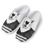Hipster Jack Russell Terrier Print Mesh Casual Shoes