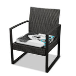 Hipster Jack Russell Terrier Print Outdoor Seat Cushion Cover