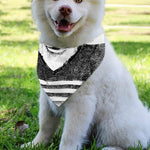 Hipster Jack Russell Terrier Print Over The Collar Dog Bandana