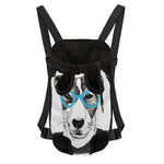 Hipster Jack Russell Terrier Print Pet Carrier Backpack