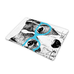 Hipster Jack Russell Terrier Print Pet Cooling Mat Cover
