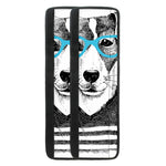 Hipster Jack Russell Terrier Print Refrigerator Handle Covers