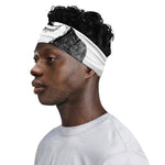Hipster Jack Russell Terrier Print Sports Headband