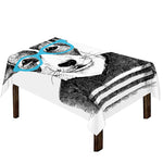 Hipster Jack Russell Terrier Print Tablecloth