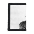 Hipster Jack Russell Terrier Print Trifold Wallet