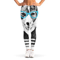 Hipster Jack Russell Terrier Print Women's Leggings