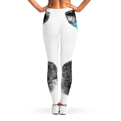 Hipster Jack Russell Terrier Print Women's Leggings
