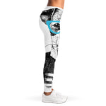 Hipster Jack Russell Terrier Print Women's Leggings