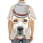 Hipster Labrador Retriever Print Aloha Shirt