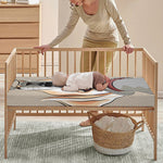 Hipster Labrador Retriever Print Baby Crib Sheet