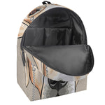 Hipster Labrador Retriever Print Backpack