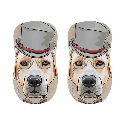 Hipster Labrador Retriever Print Bar Stool Covers