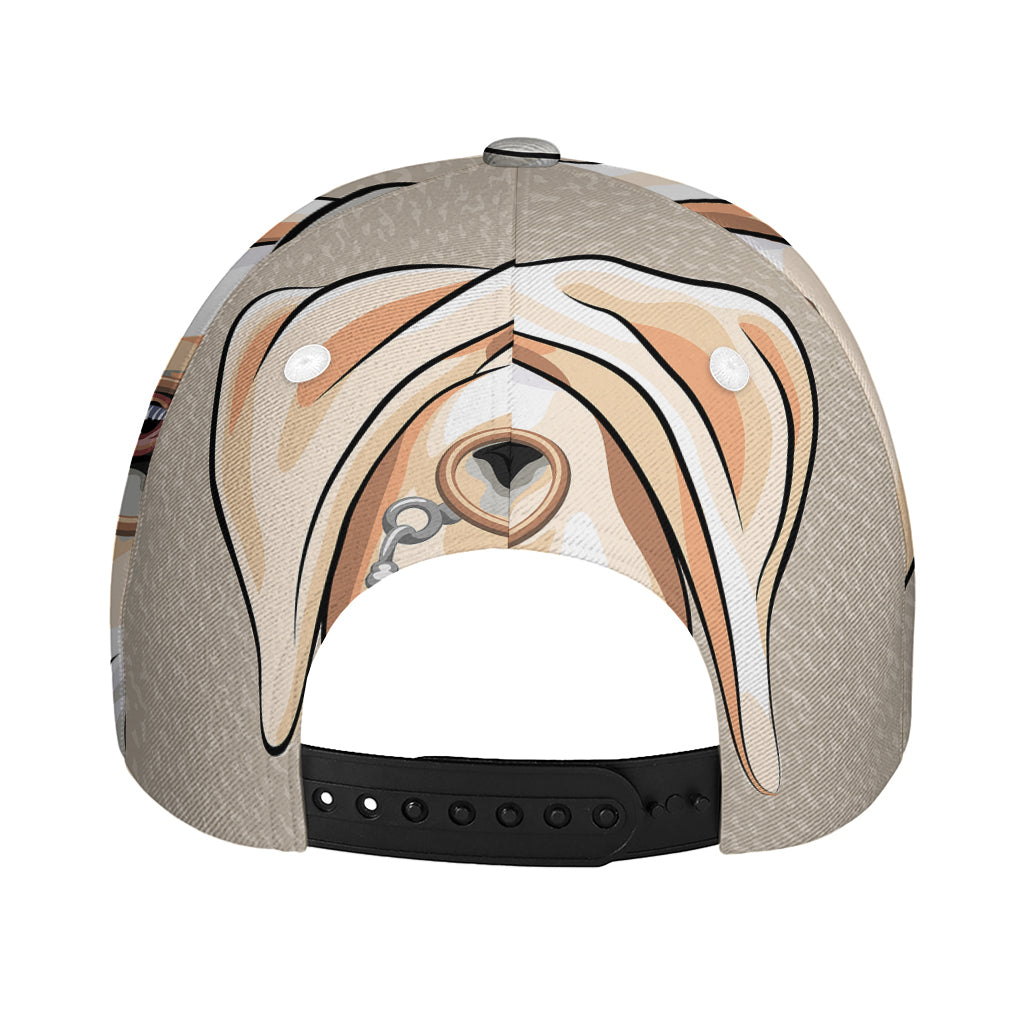 Hipster Labrador Retriever Print Baseball Cap