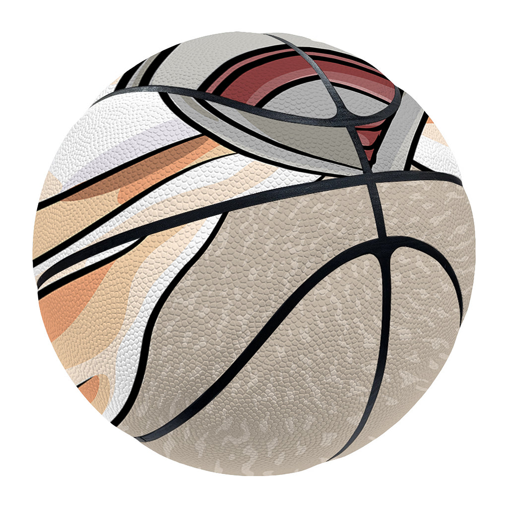 Hipster Labrador Retriever Print Basketball