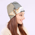 Hipster Labrador Retriever Print Beanie