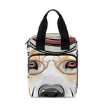 Hipster Labrador Retriever Print Bible Tote Bag