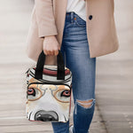 Hipster Labrador Retriever Print Bible Tote Bag