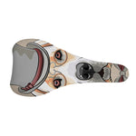 Hipster Labrador Retriever Print Bicycle Seat Cover