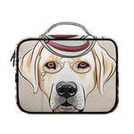 Hipster Labrador Retriever Print Briefcase Bible Bag