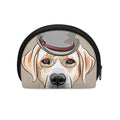 Hipster Labrador Retriever Print Coin Purse