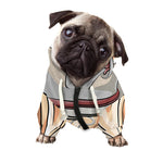 Hipster Labrador Retriever Print Dog Zip Up Hoodie