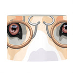 Hipster Labrador Retriever Print Drum Lamp Shade