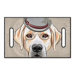 Hipster Labrador Retriever Print Golf Cart Seat Cover