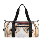 Hipster Labrador Retriever Print Gym Bag