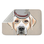 Hipster Labrador Retriever Print Indoor Door Mat