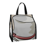 Hipster Labrador Retriever Print Insulated Lunch Tote