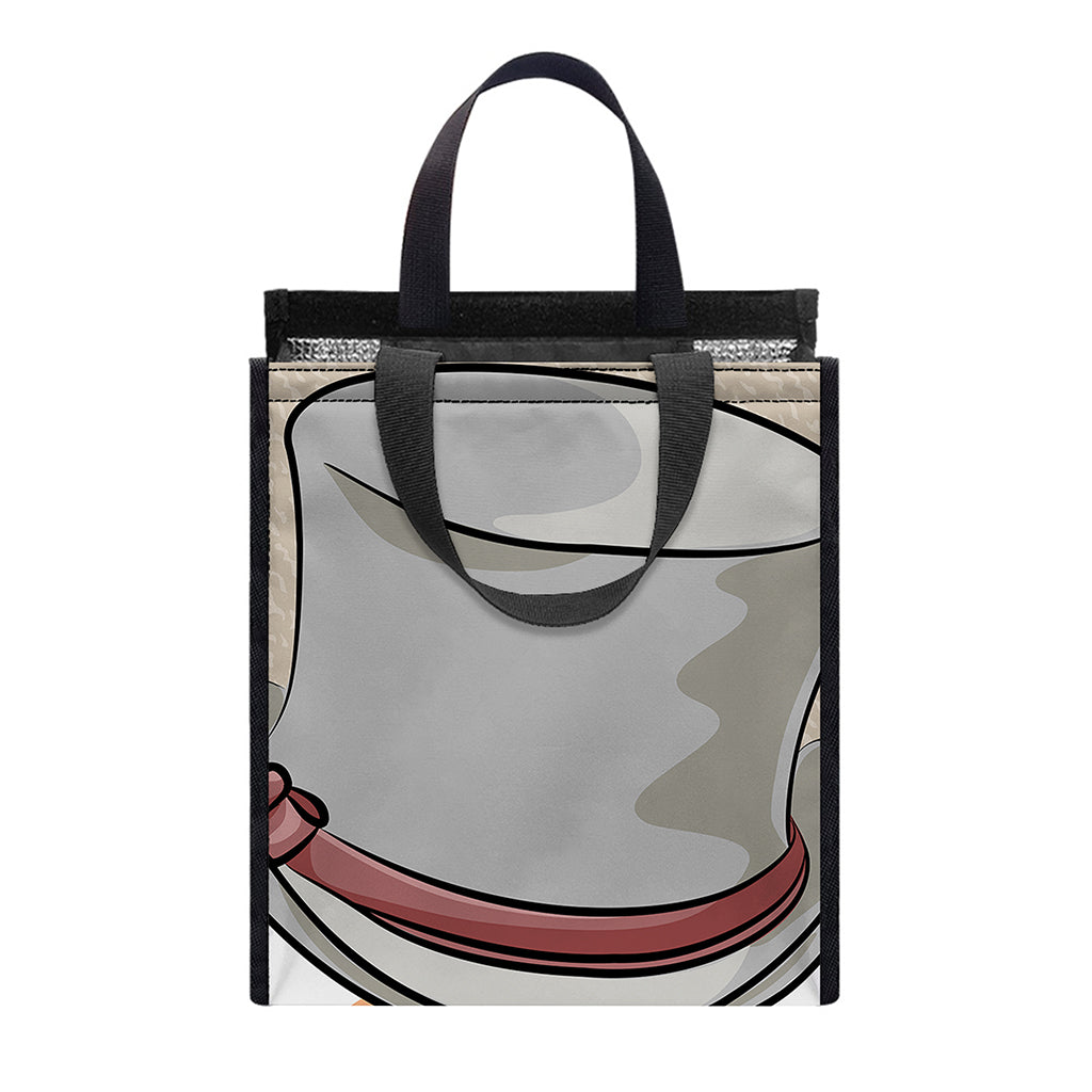 Hipster Labrador Retriever Print Insulated Lunch Tote