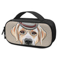 Hipster Labrador Retriever Print Portable Cooler Travel Case