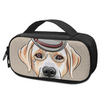 Hipster Labrador Retriever Print Insulin Cooler Travel Case