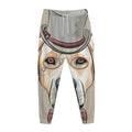 Hipster Labrador Retriever Print Jogger Pants