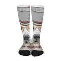 Hipster Labrador Retriever Print Long Socks