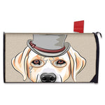 Hipster Labrador Retriever Print Mailbox Cover