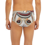Hipster Labrador Retriever Print Men's Briefs