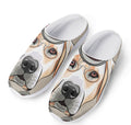 Hipster Labrador Retriever Print Mesh Casual Shoes