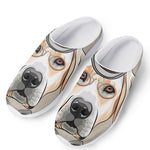 Hipster Labrador Retriever Print Mesh Casual Shoes