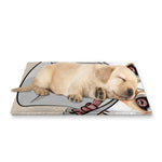 Hipster Labrador Retriever Print Pet Cooling Mat Cover