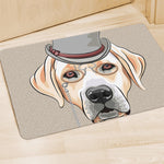Hipster Labrador Retriever Print Polyester Doormat