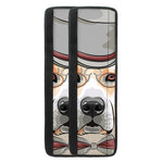 Hipster Labrador Retriever Print Refrigerator Handle Covers