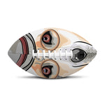 Hipster Labrador Retriever Print Rugby Ball