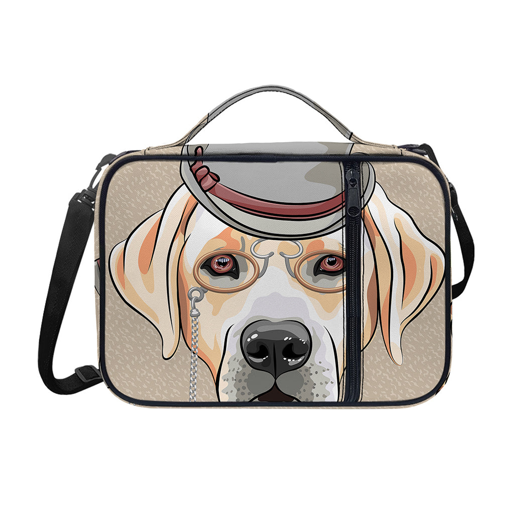 Hipster Labrador Retriever Print Shoulder Strap Bible Bag