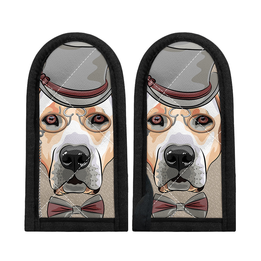 Hipster Labrador Retriever Print Skillet Handle Cover