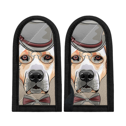Hipster Labrador Retriever Print Skillet Handle Cover