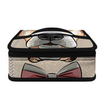 Hipster Labrador Retriever Print Small Lunch Bag