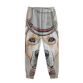 Hipster Labrador Retriever Print Sweatpants